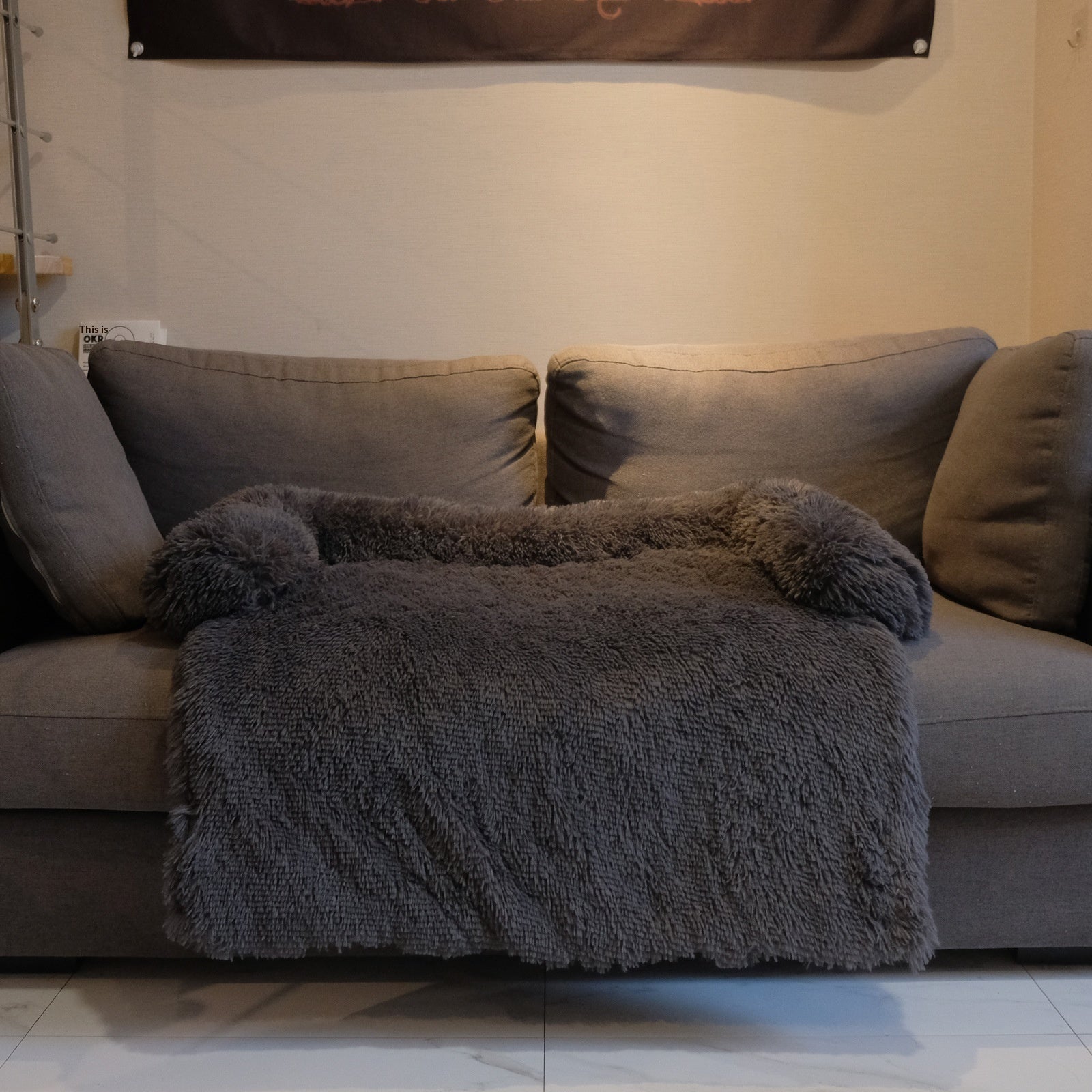 Cozy Bolster  Dog Bed